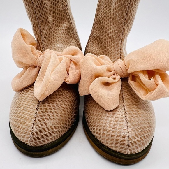 JOYFOLIE TODDLER BLUSH COLORED WREN BOOTIES WITH SIDE ZIPPER SIZE 5 - Picture 13 of 13